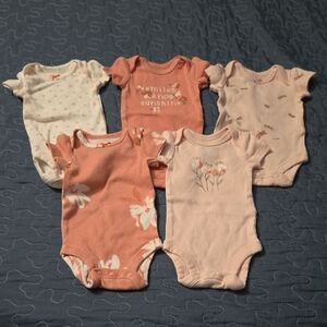 Carter's Pink Onesie Set